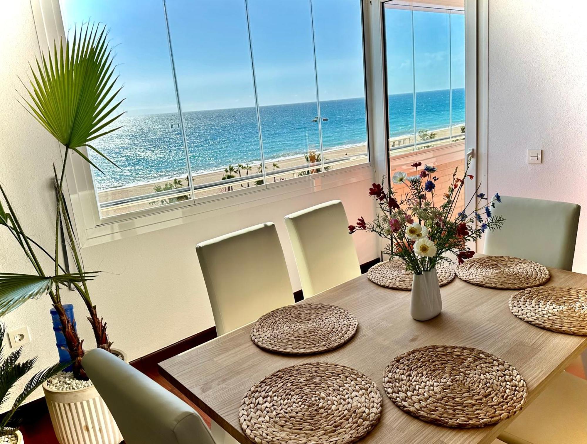 Apartamento Vista Del Mar Residencial Roquetas de Mar Exterior foto