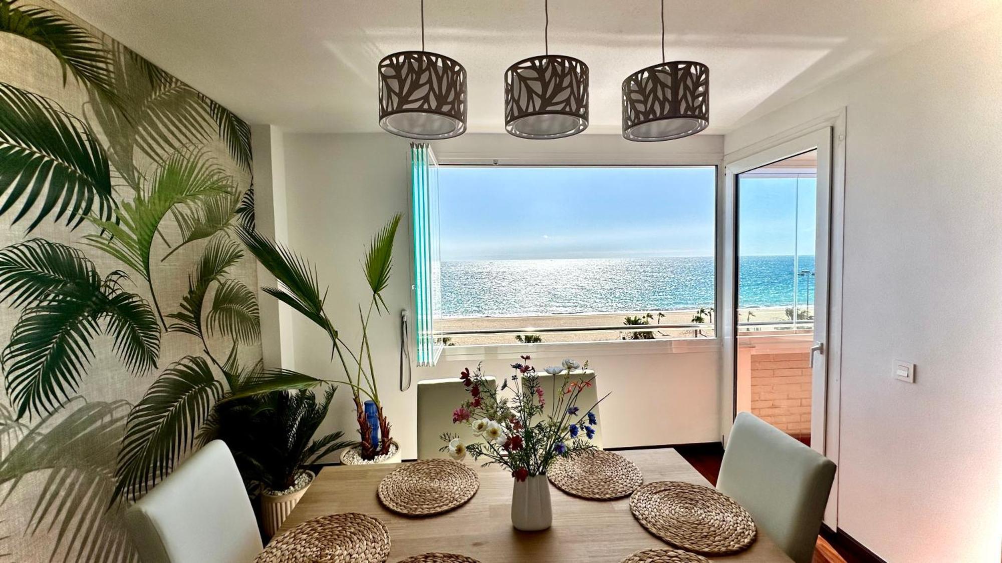 Apartamento Vista Del Mar Residencial Roquetas de Mar Exterior foto