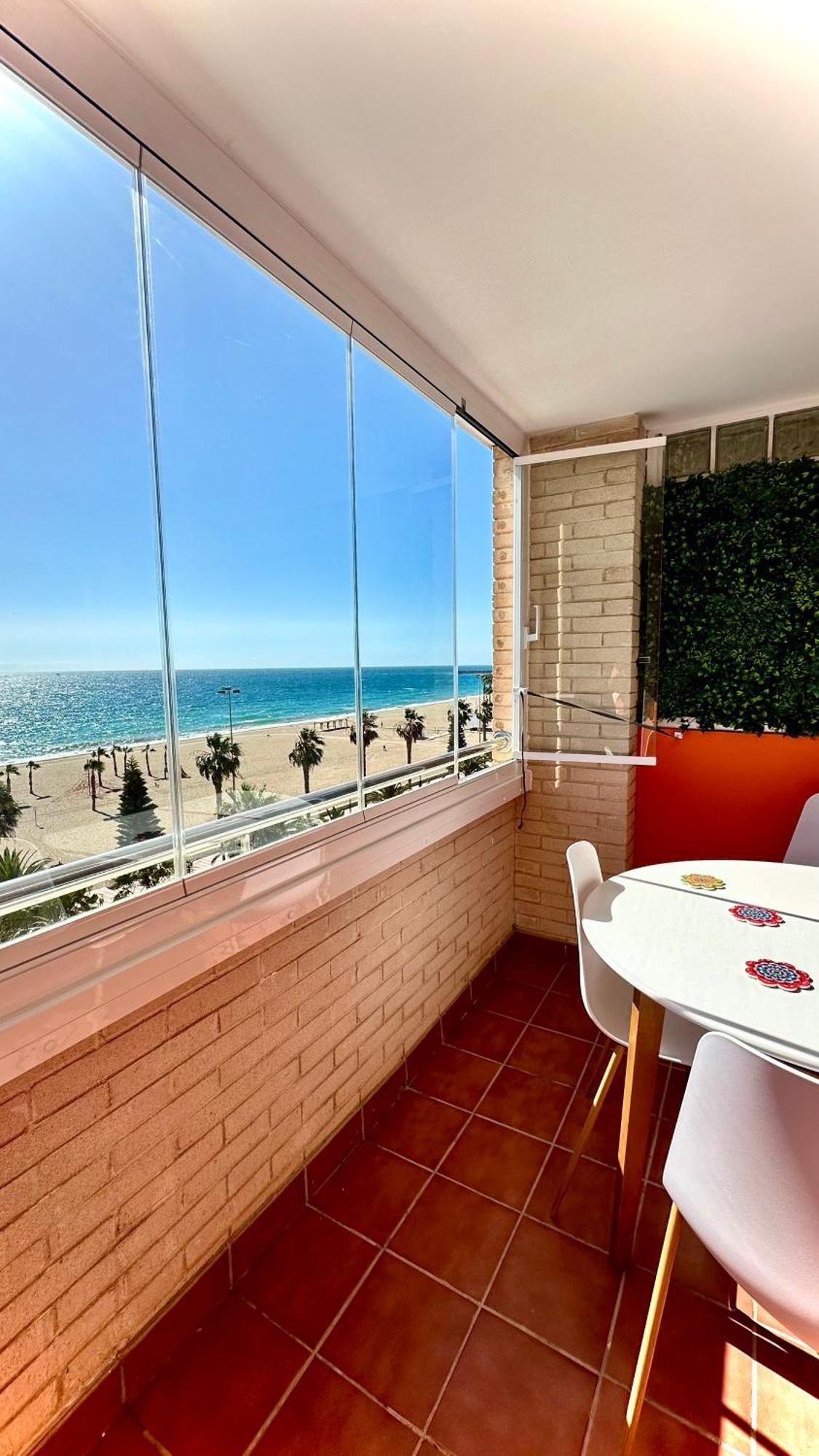 Apartamento Vista Del Mar Residencial Roquetas de Mar Exterior foto