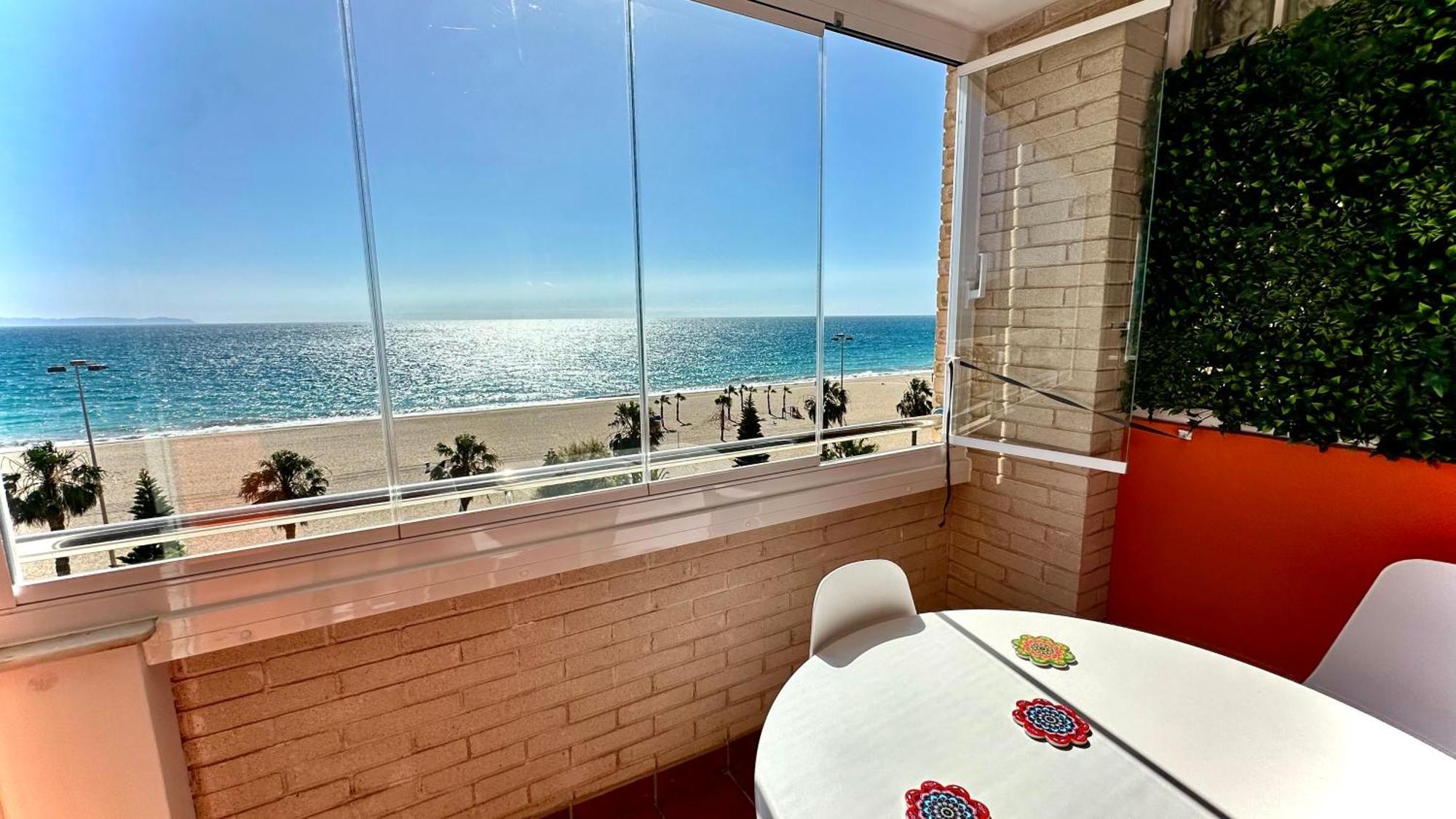 Apartamento Vista Del Mar Residencial Roquetas de Mar Exterior foto