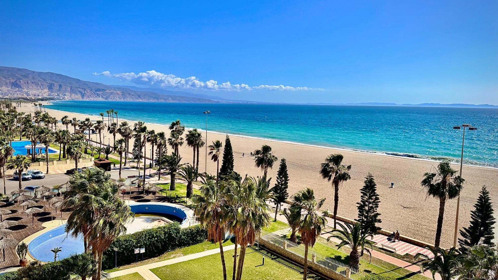 Apartamento Vista Del Mar Residencial Roquetas de Mar Exterior foto