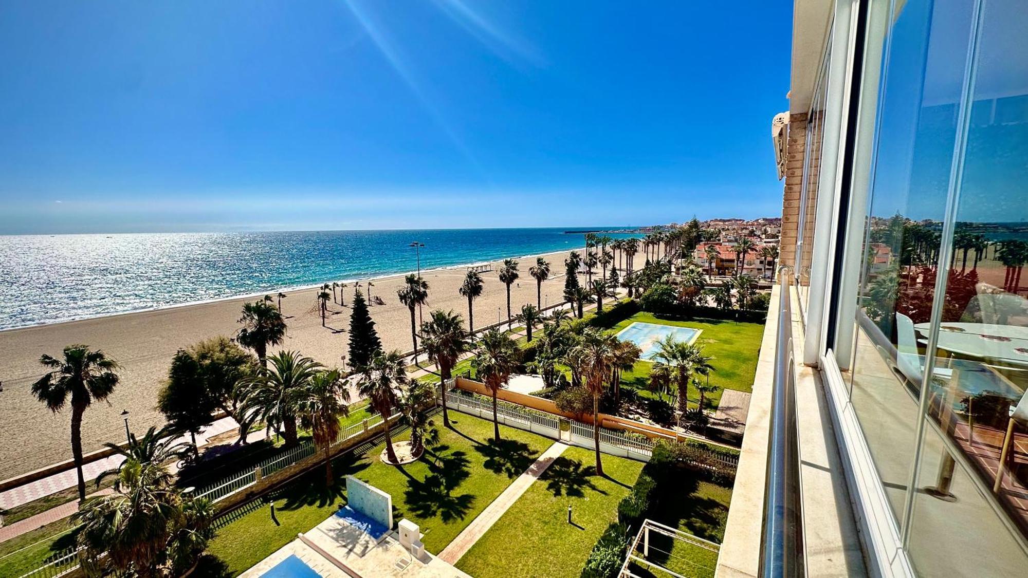 Apartamento Vista Del Mar Residencial Roquetas de Mar Exterior foto