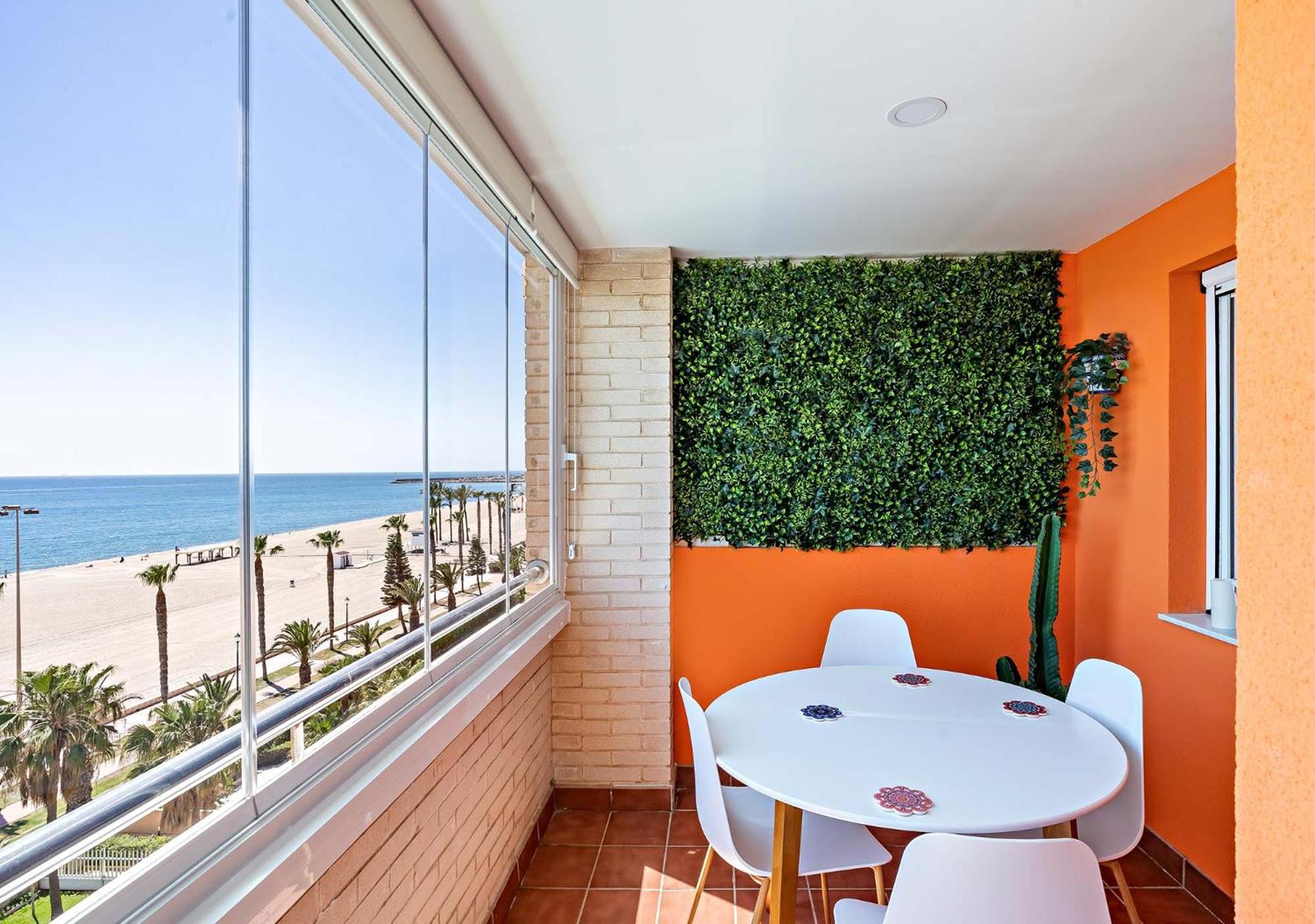 Apartamento Vista Del Mar Residencial Roquetas de Mar Exterior foto