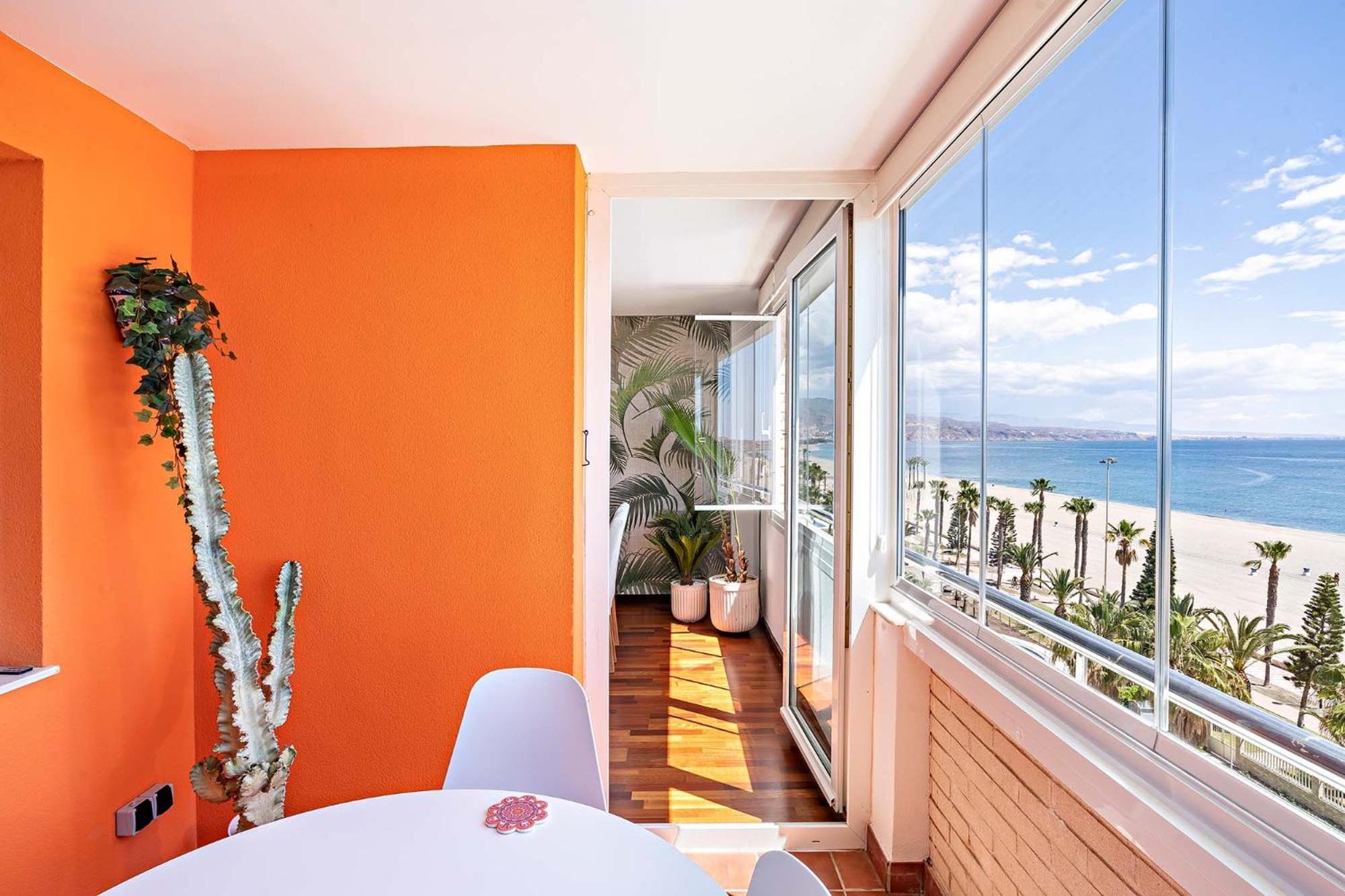 Apartamento Vista Del Mar Residencial Roquetas de Mar Exterior foto