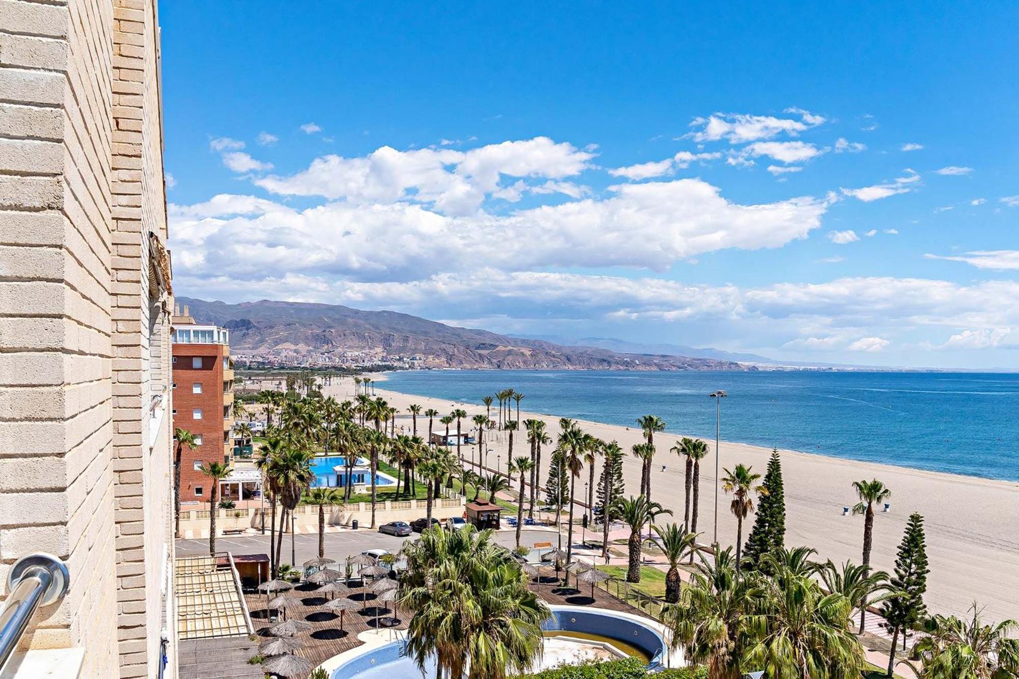 Apartamento Vista Del Mar Residencial Roquetas de Mar Exterior foto