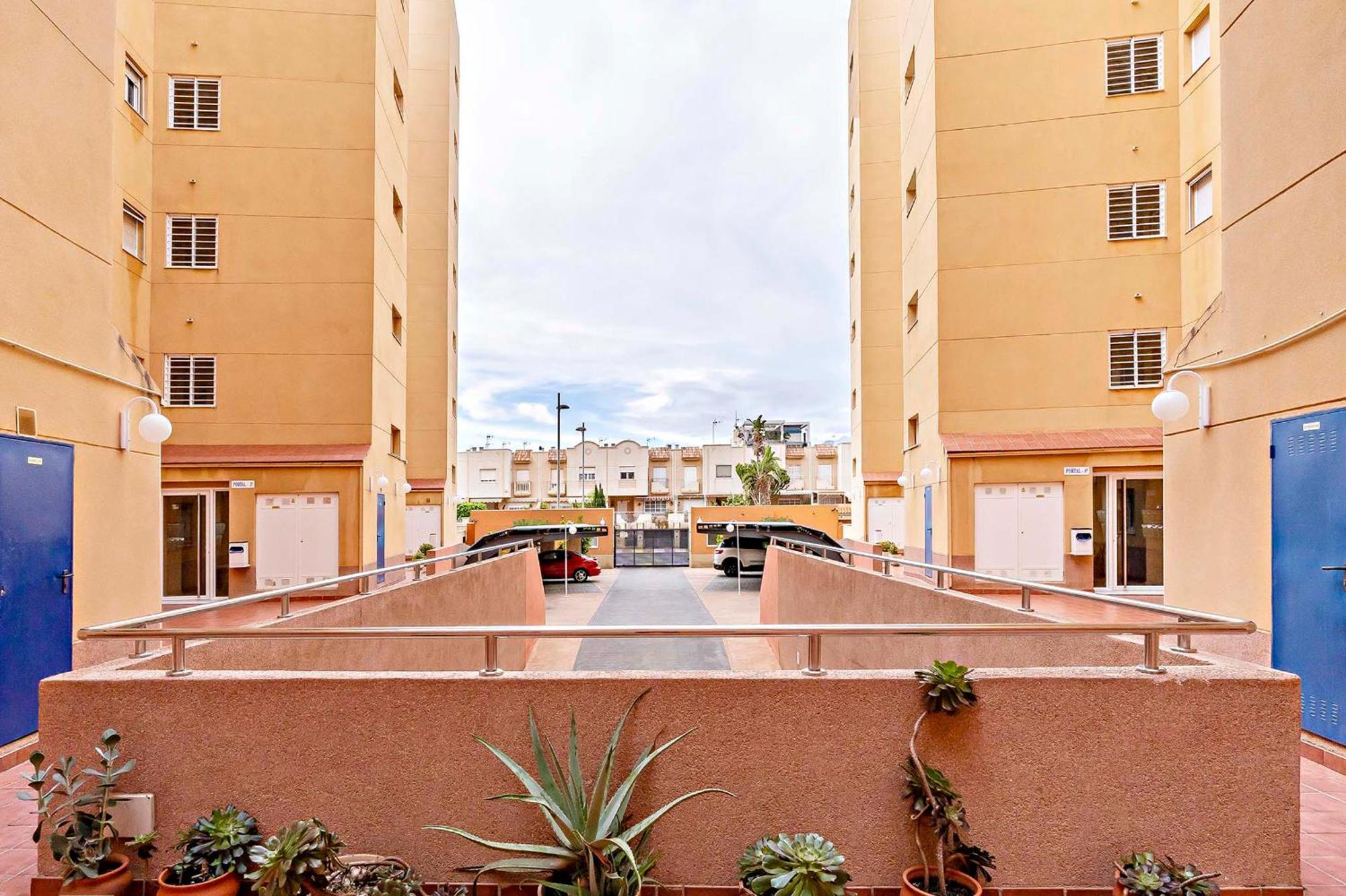 Apartamento Vista Del Mar Residencial Roquetas de Mar Exterior foto