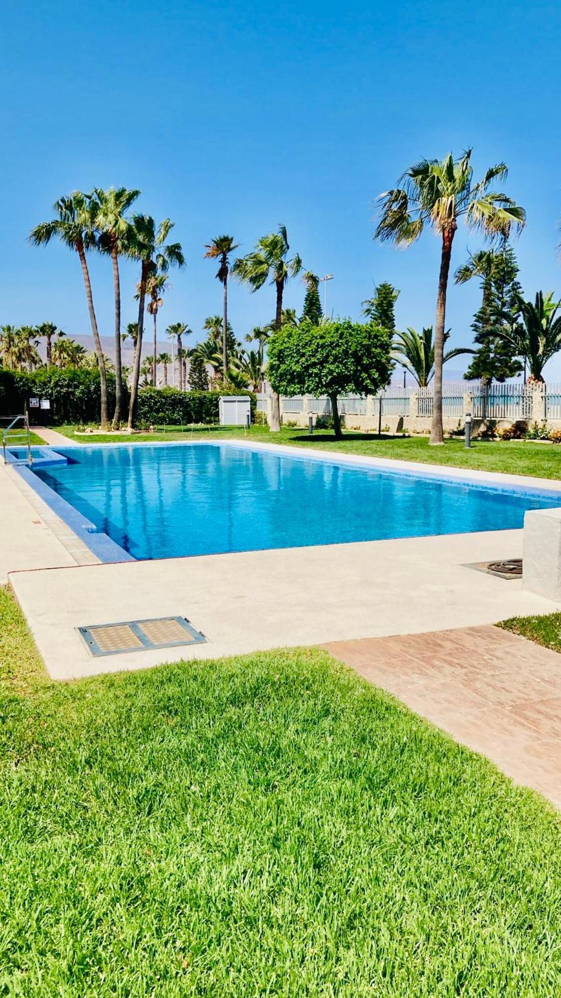 Apartamento Vista Del Mar Residencial Roquetas de Mar Exterior foto